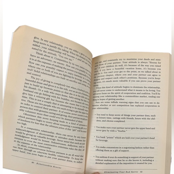 -SOLD-Relationship Rescue Paperback Book - Picture 3 of 7